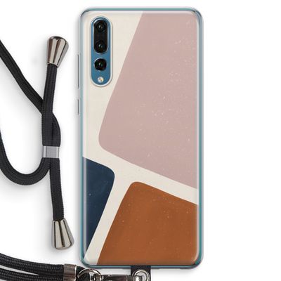 Geo #2: Huawei P20 Pro Transparant Hoesje met koord