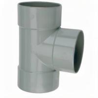 Wavin PVC T-Stuk 88° 75mm - Duurzaam 3x Mof Riolering Verbinding - Onderhoudsvriendelijk