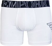 Armani Boxershort Big Eagle print wit - thumbnail