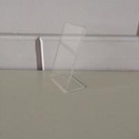 L-standaard acryl bxh 65x110mm. Staand - 80 stuks