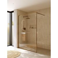 Inloopdouche Riho Define 400 Mat Koper 140x200 cm Incl. Stabilisatiestang