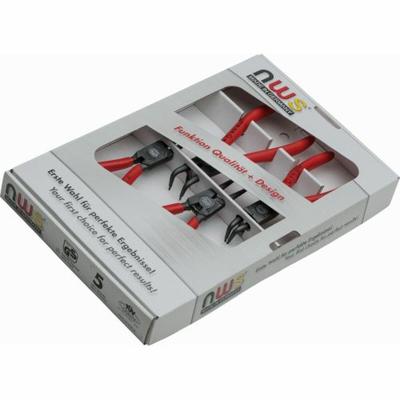 Circlip tang NWS Gebogen Recht