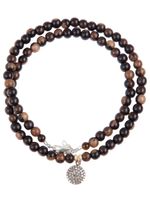Catherine Michiels bracelet en perle - Marron