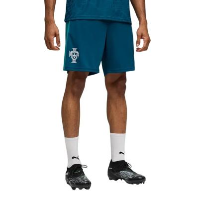 PUMA Portugal Trainingsbroekje 2026-2028 Blauwgroen Wit PUMA Portugal Trainingsbroekje 2026-2028 Blauwgroen Wit