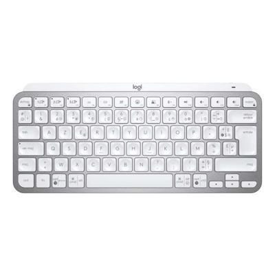 Logitech Wireless Keyboard - MX Keys Mini - LICHTGRIJS - Compact, Bluetooth, verlicht voor MAC, iOS, Windows, Linux, Android