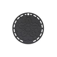 LE CREUSET - Siliconen - Onderzetter Ebbenzwart 20cm