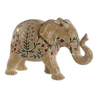 Decoratieve figuren Home ESPRIT Multicolour Olifant 32,5 x 12,5 x 21 cm - thumbnail