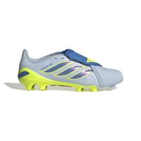 adidas Predator League FT Gras Voetbalschoenen (FG) Kids Lichtblauw Blauw Geel