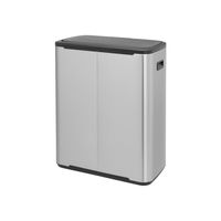 Brabantia Bo Touch Bin 60 l Rechthoekig Metaal Roestvrijstaal - thumbnail