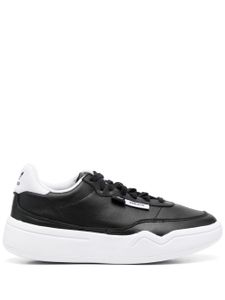 adidas baskets en cuir - Noir