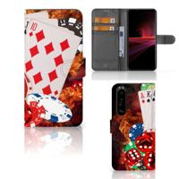 Sony Xperia 1 III | Wallet Case | met Pasjes | Casino