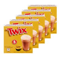 Twix - Warme Chocoladedrank (Dolce Gusto Compatible) - 5x 8 Capsules