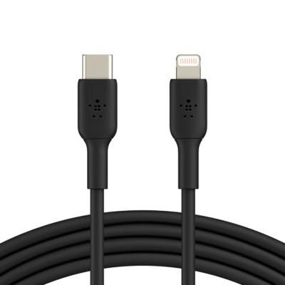 Kabel USB-C naar Lightning Belkin CAA003BT1MBK Zwart 1 m