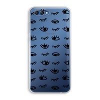 Eye pattern #2: Honor 10 Transparant Hoesje