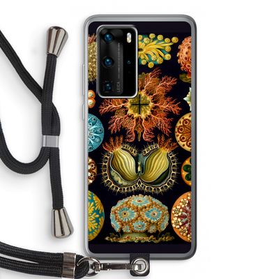 Haeckel Ascidiae: Huawei P40 Pro Transparant Hoesje met koord