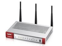Zyxel USG20W-VPN-EU0101F draadloze router Gigabit Ethernet Dual-band (2.4 GHz / 5 GHz) Grijs, Rood - thumbnail