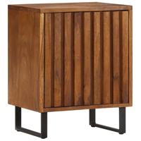 Nachtkastje 40x30x50 cm massief mangohout