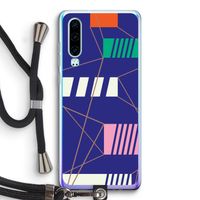 Gestalte 5: Huawei P30 Transparant Hoesje met koord