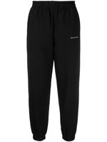 MONOCHROME logo-print cotton track pants - Noir