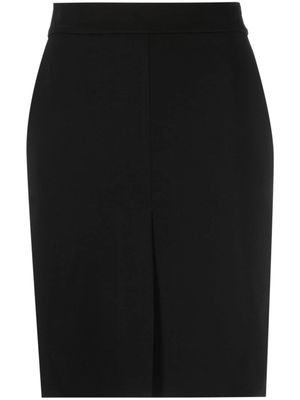 Blanca Vita jupe crayon Gypso à taille haute - Noir