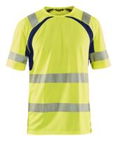 Blåkläder UV-T-Shirt High-Vis 33971013 | High-Vis Geel/Marineblauw | Maat S - 7330509655122