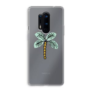 Palmboom: OnePlus 8 Pro Transparant Hoesje