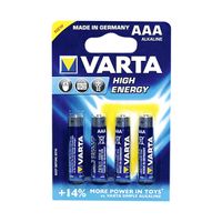 Varta High Energy AAA Wegwerpbatterij Alkaline - thumbnail