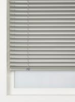 HEMA Jaloezie aluminium zijdeglans middengrijs (middengrijs)