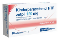 Healthypharm Kinderparacetamol Zetpil 120mg