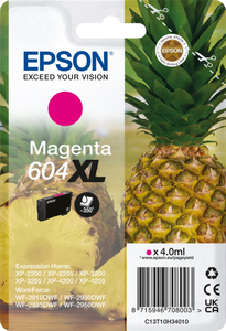 Epson 604XL inktcartridge 1 stuk(s) Origineel Hoog (XL) rendement Magenta