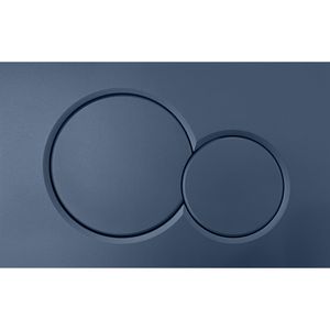 Bedieningsplaat Sigma by Geberit Frontbediening Mat Blauw