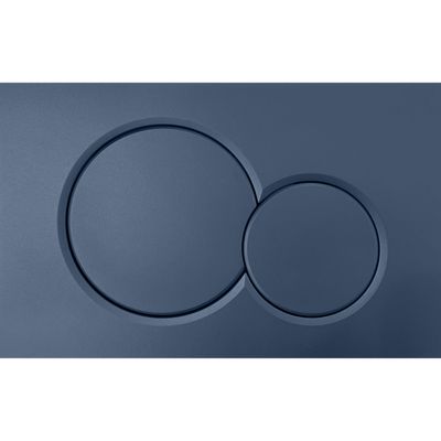 Bedieningsplaat Sigma by Geberit Frontbediening Mat Blauw