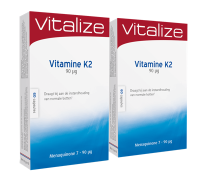 Vitalize Vitamine K2 Capsules Voordeelverpakking