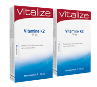 Vitalize Vitamine K2 Capsules Voordeelverpakking