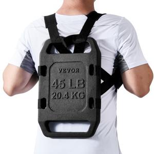 VEVOR Ruck Gewichten Halterplaat Handvat Enkel Gietijzer 20,4 kg Krachttraining