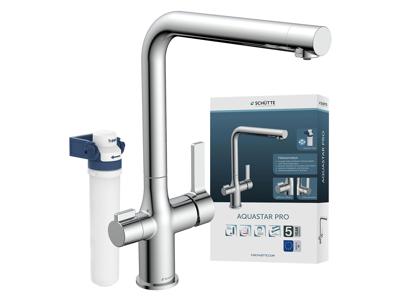 Schütte Keukenkraan met filtersysteem AQUASTAR PRO (Chroom)