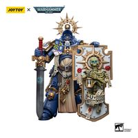Warhammer 40k Action Figure 1/18 Ultramarines Primaris Captain with Relic Shield and Power Sword 12 cm - thumbnail