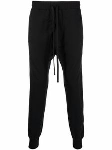 Thom Krom pantalon de jogging à lien de resserrage - Noir