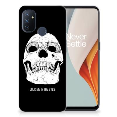 Silicone Back Case OnePlus Nord N100 Skull Eyes Silicone Back Case OnePlus Nord N100 Skull Eyes