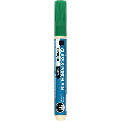 Creativ Company Glas- en porseleinstift, lijndikte 2-4 mm, dekkend, groen, 1 stuk