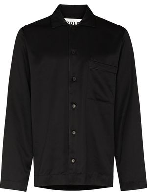 CDLP chemise de pyjama à manches longues - Noir