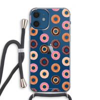 Donuts: iPhone 12 Transparant Hoesje met koord