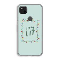 It's Lit: Google Pixel 4a Transparant Hoesje