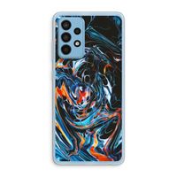 Black Unicorn: Samsung Galaxy A52 Transparant Hoesje Black Unicorn: Samsung Galaxy A52 Transparant Hoesje