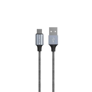 Micro-USB kabel naar USB-A 1 Meter 2.4A Gevlochten Opladen & Data (CL-UM)