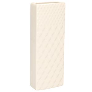 Waterverdamper - ivoor wit - keramiek - 400 ml - radiatorbak luchtbevochtiger - 7 x 18,5 cm