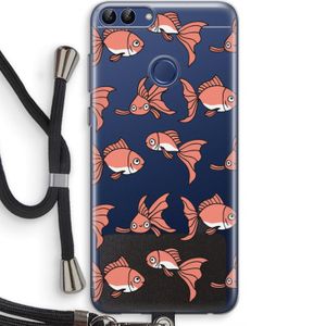 Blub: Huawei P Smart (2018) Transparant Hoesje met koord