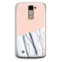 A touch of peach: LG K10 (2016) Transparant Hoesje