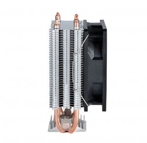 Spire FRONTIER PLUS CPU-koellichaam met ventilator Zwart, Zilver (b x h x d) 124 x 139 x 61 mm