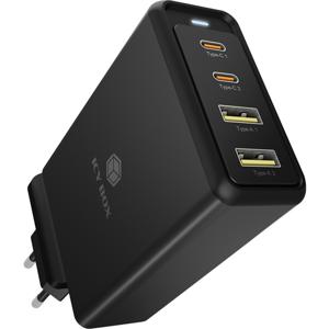 ICY BOX IB-PS104-PD Laptop, Smartphone, Tablet Zwart AC Snel opladen Binnen